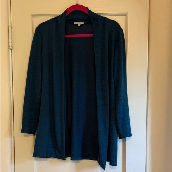 Charlotte Russe Deep Blue Open-Front Cardigan - Picture 1 of 4